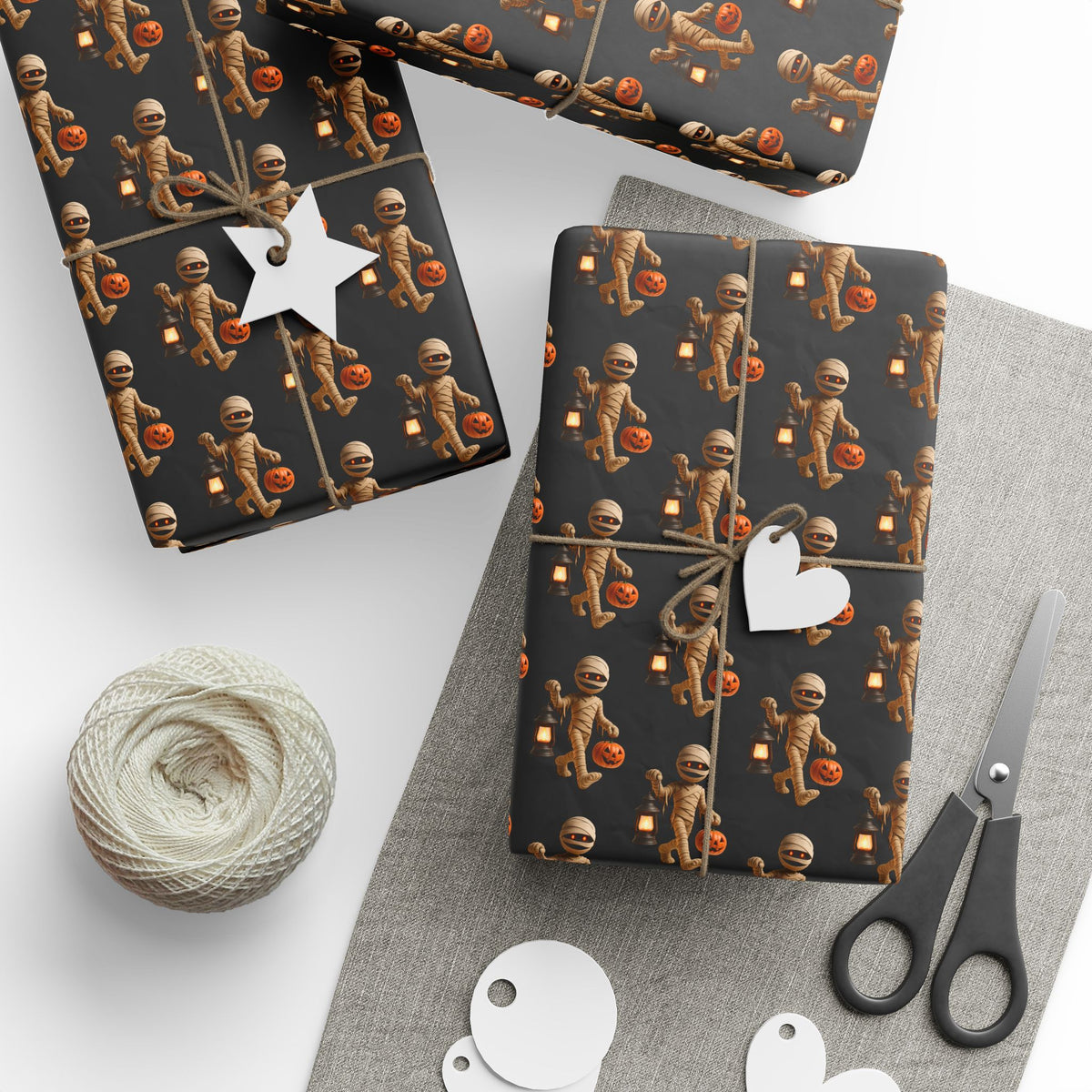 Halloween Wrapping Papers, Unique Gift Wrap for Fall Festivals, Spooky Birthday Parties, Trick-or-Treating, Celebrate Halloween