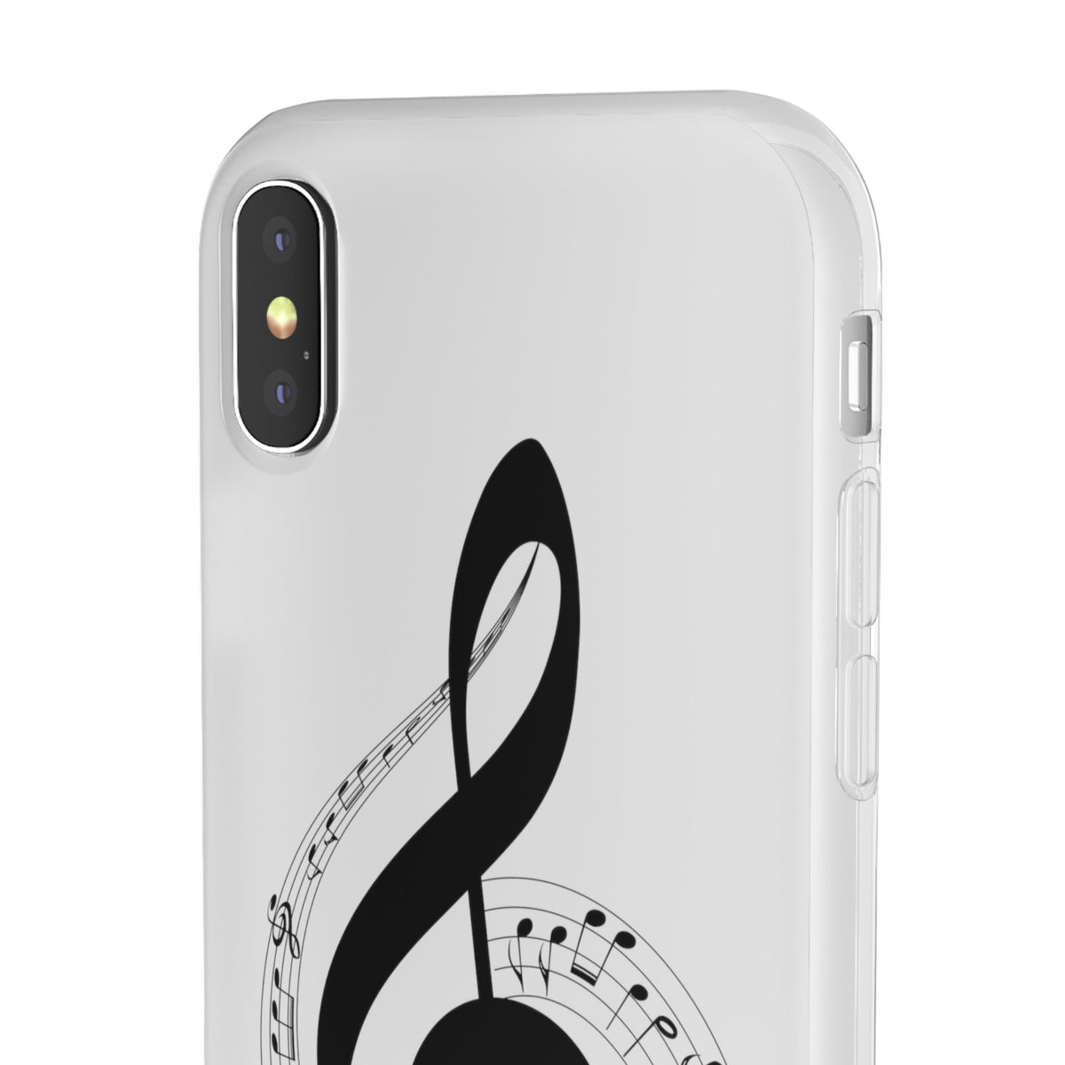 Phone Case — Musical Treble Clef Design