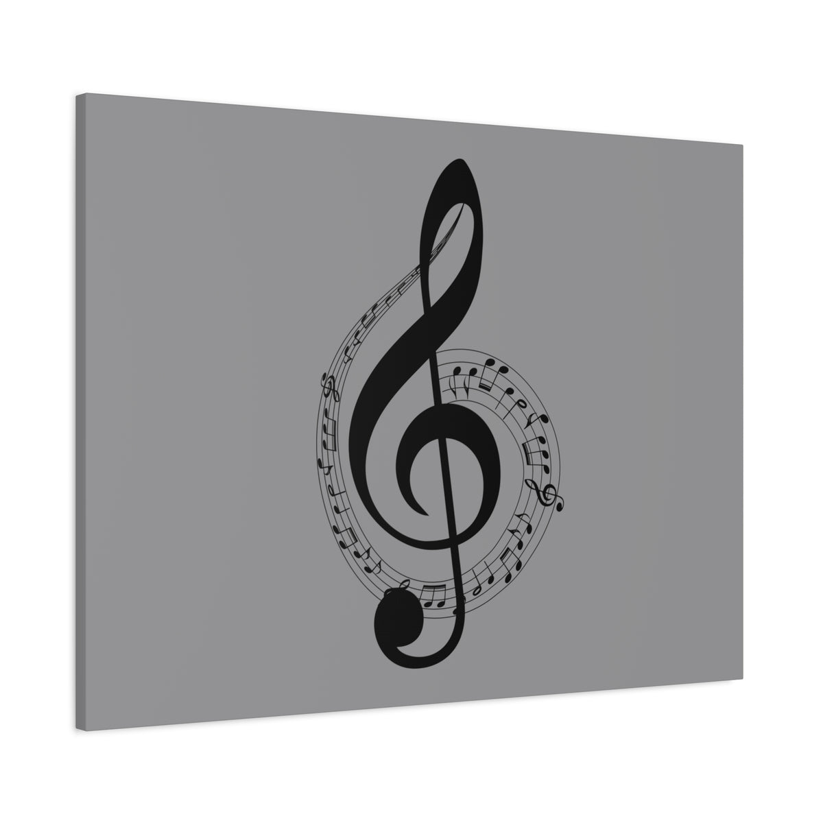 Musical Notes Canvas Print, Wall Art for Musicians, Music Lovers, Home Decor, Gift for Music Teacher, Birthday, Housewarming
