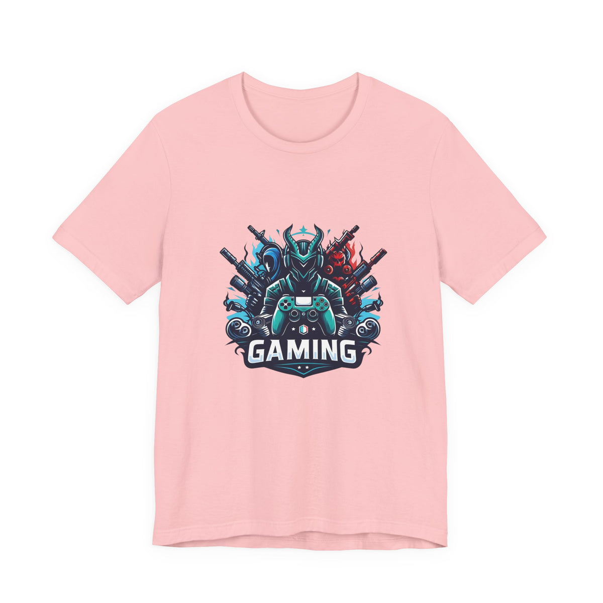 Gaming Controller Emblem Tee — Esports Gamer Graphic T-Shirt