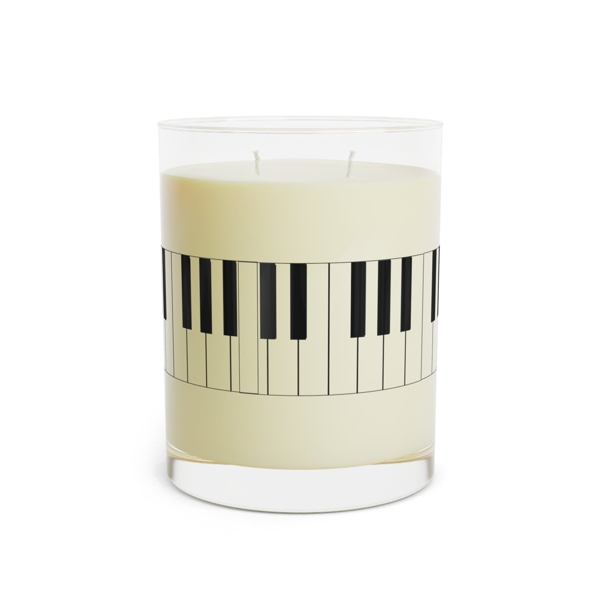 Piano Keys Scented Candle - 11oz Aromatic Gift for Music Lovers, Home Decor, Relaxation, Housewarming, Birthdays