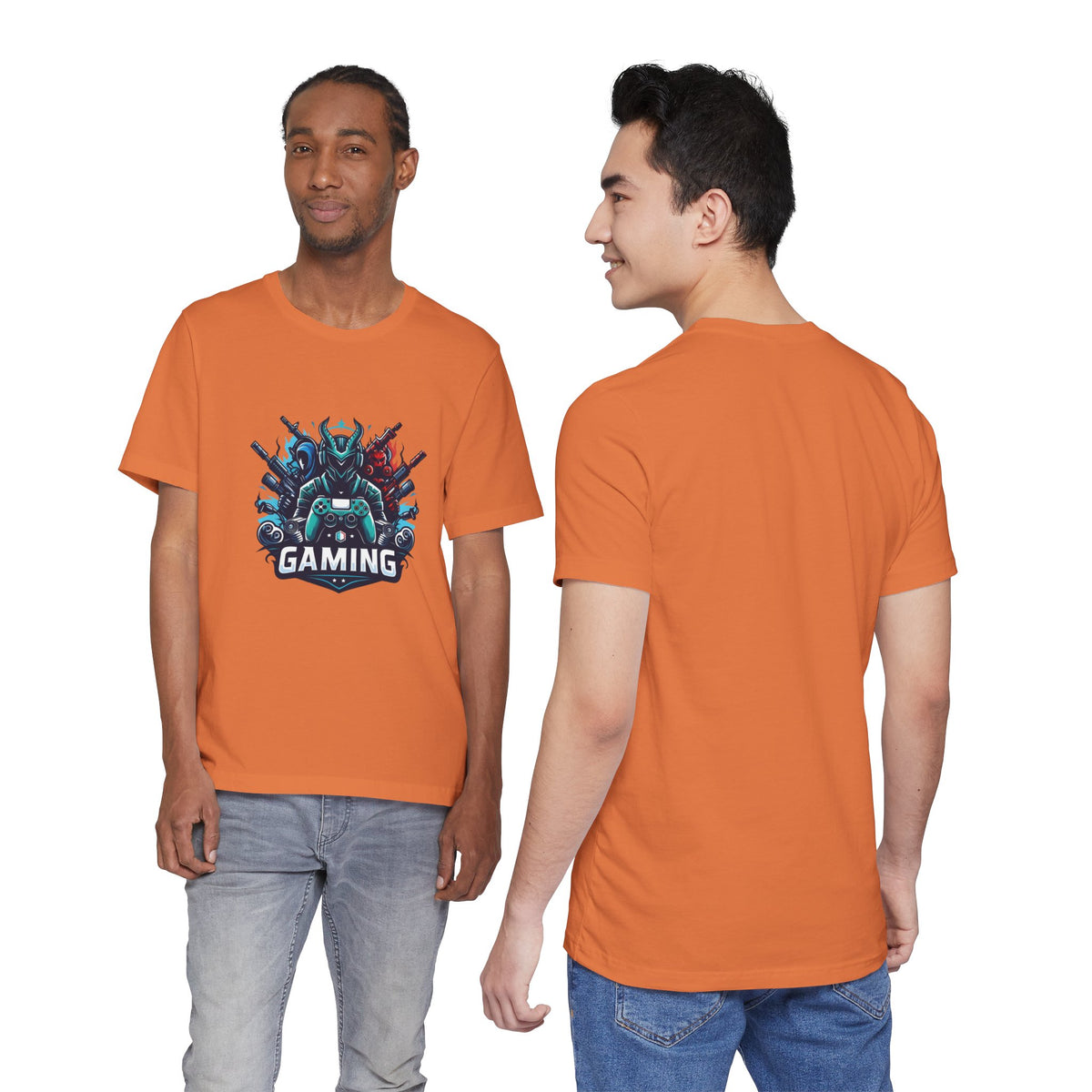 Gaming Controller Emblem Tee — Esports Gamer Graphic T-Shirt