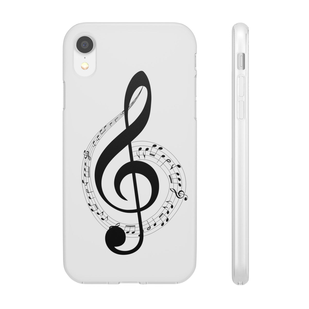 Phone Case — Musical Treble Clef Design