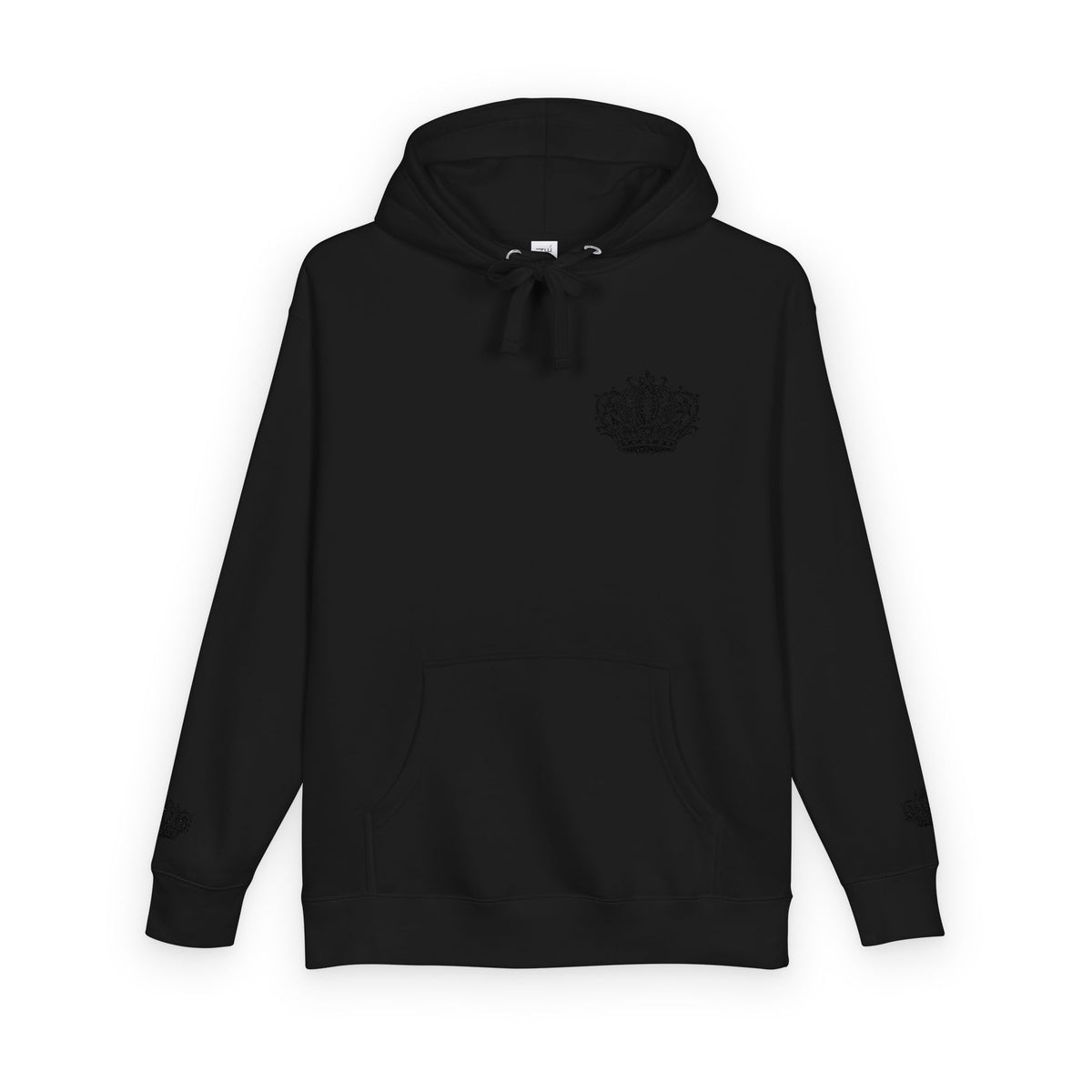 Crown Floral Unisex Fleece Hoodie | Cozy Streetwear, Perfect Gift for Him & Her, Autumn Fashion, Casual Wear, Trendy Outfit