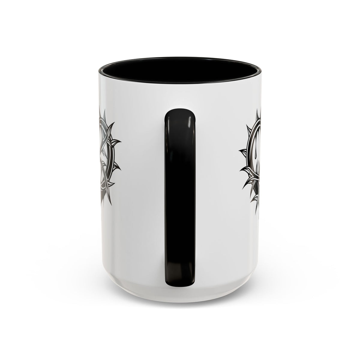 Gothic Heart Mug, Unique Art Coffee Cup for Gifting, Gothic Home Decor, Perfect for Friends, Gothic Style Drinkware