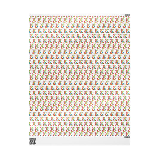 Colorful Character Wrapping Paper, Gift Wrap for Birthdays, Holidays, Celebrations, Fun Patterns, Party Supplies
