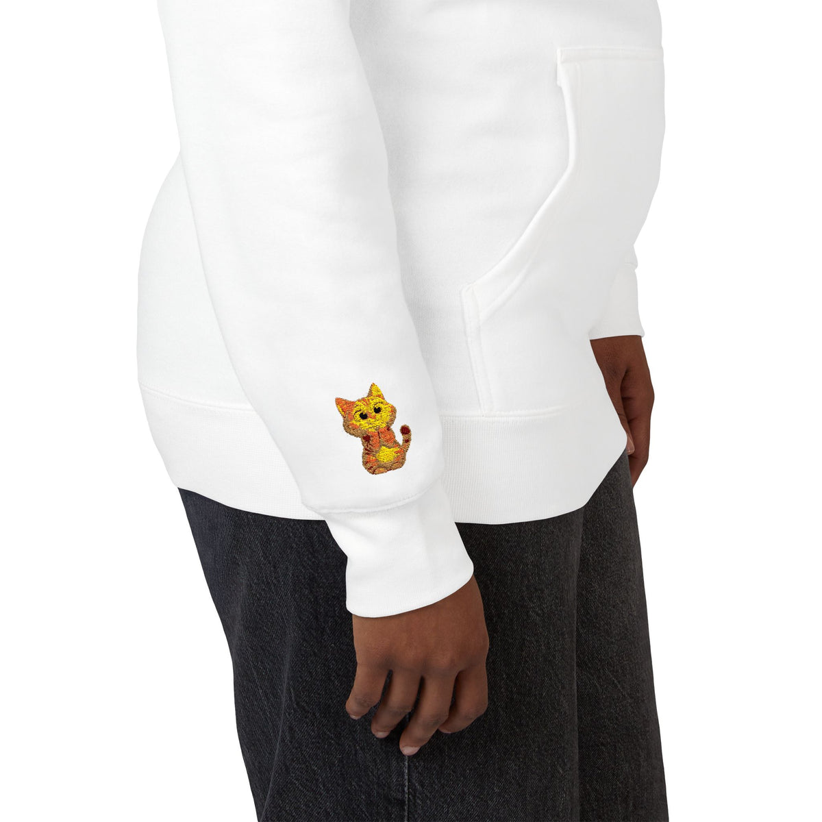 Cozy Fleece Hoodie with Cute Animal Design, Unisex Sweatshirt for Casual Outings, Gifts for Animal Lovers, Perfect for Fall and Winter