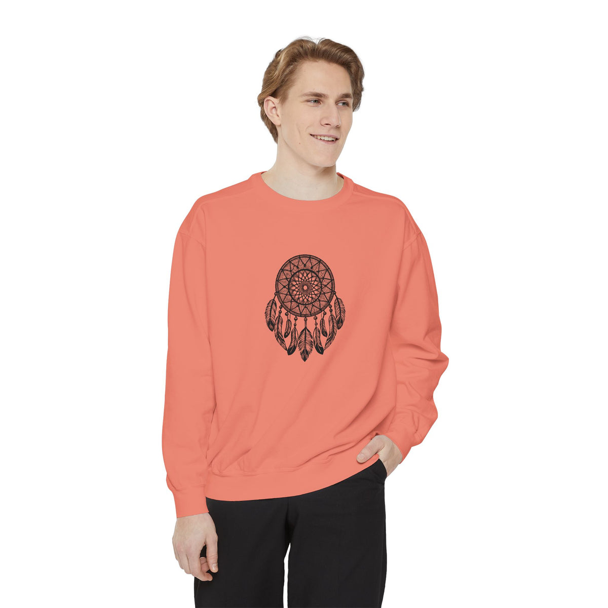 Dreamcatcher Sweatshirt for Cozy Vibes, Perfect Gift for Boho Lovers, Casual Outfits, Fall Style, Relaxing Days