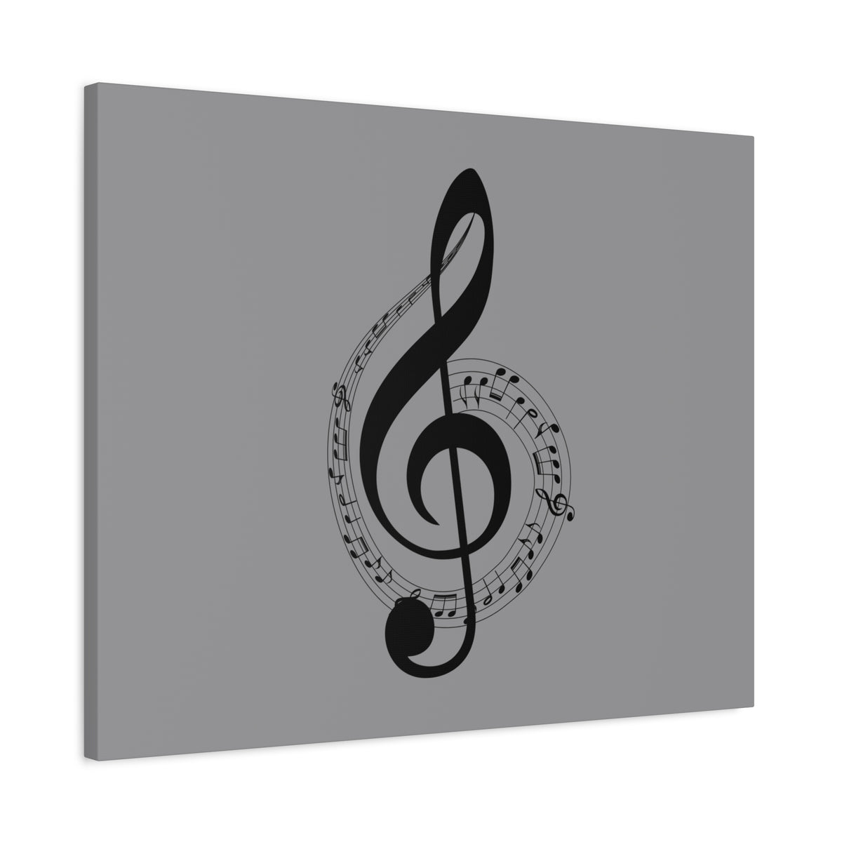 Musical Notes Canvas Print, Wall Art for Musicians, Music Lovers, Home Decor, Gift for Music Teacher, Birthday, Housewarming