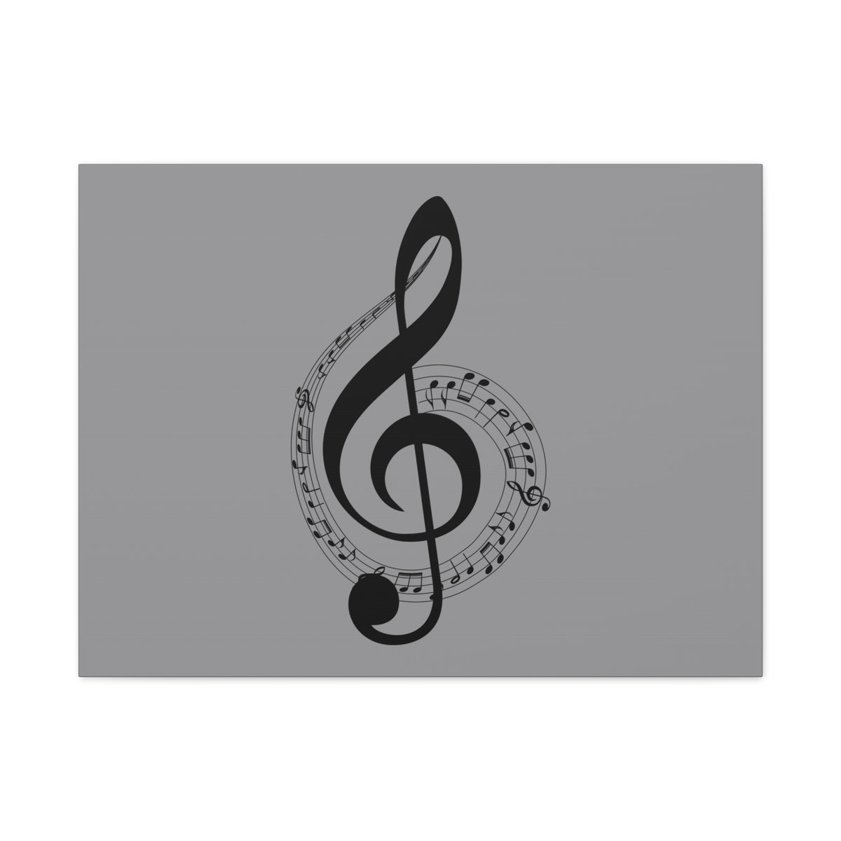 Musical Notes Canvas Print, Wall Art for Musicians, Music Lovers, Home Decor, Gift for Music Teacher, Birthday, Housewarming