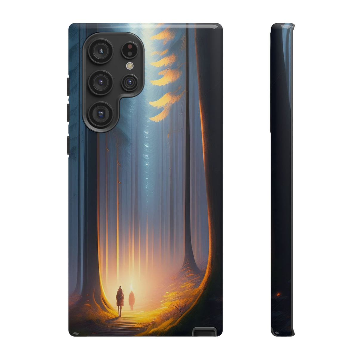 Phone Case — Mystical Forest Nightscape Protective Tough Case