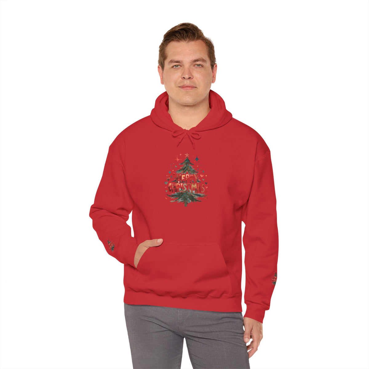 Unisex Heavy Blend™ Hooded Sweatshirt - Merry Christmas