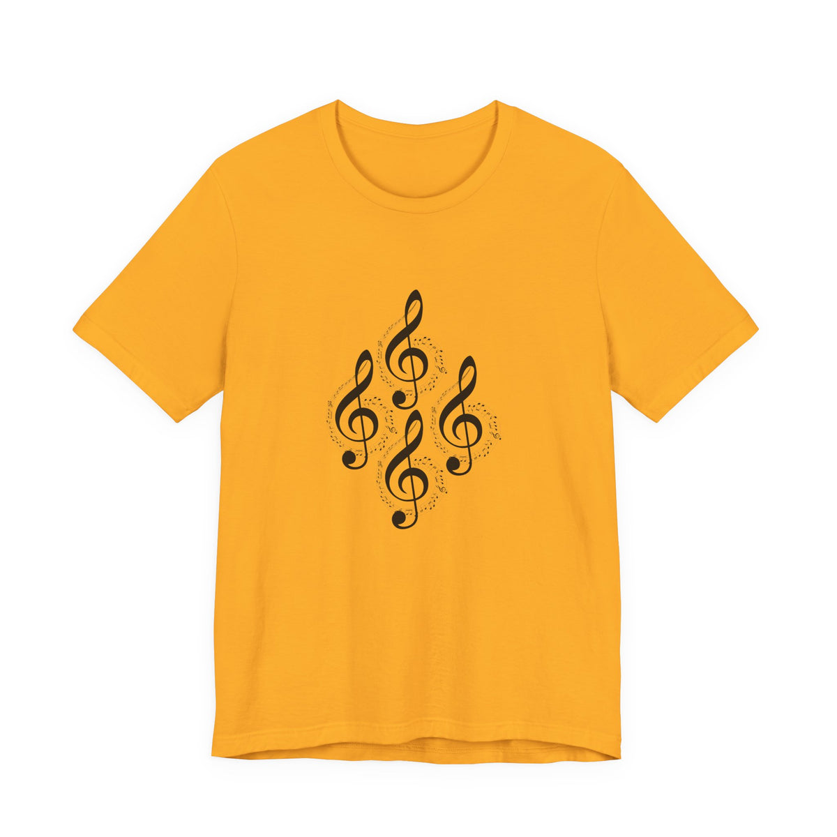 Musical Notes Tee - Perfect for Music Lovers, Casual Wear, Concerts, Festivals, Unique Gift Idea