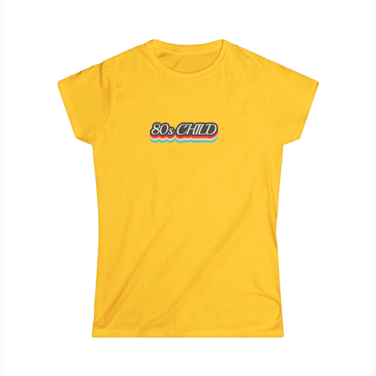 Women's Softstyle Tee - 80's chc