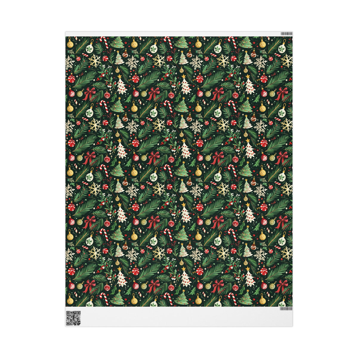 Festive Holiday Wrapping Paper, Christmas Gift Wrap, Eco-Friendly Wrapping, Seasonal Decoration, Unique Gift Presentation