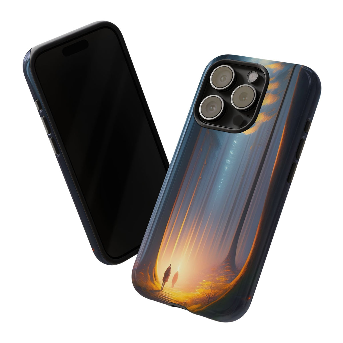 Phone Case — Mystical Forest Nightscape Protective Tough Case