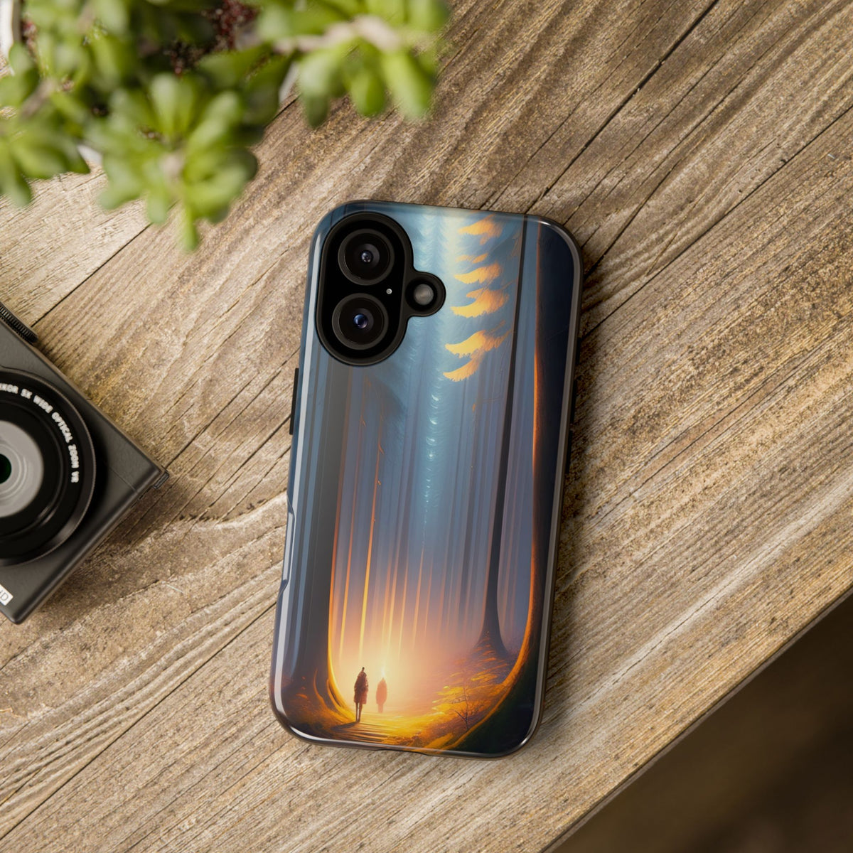 Phone Case — Mystical Forest Nightscape Protective Tough Case
