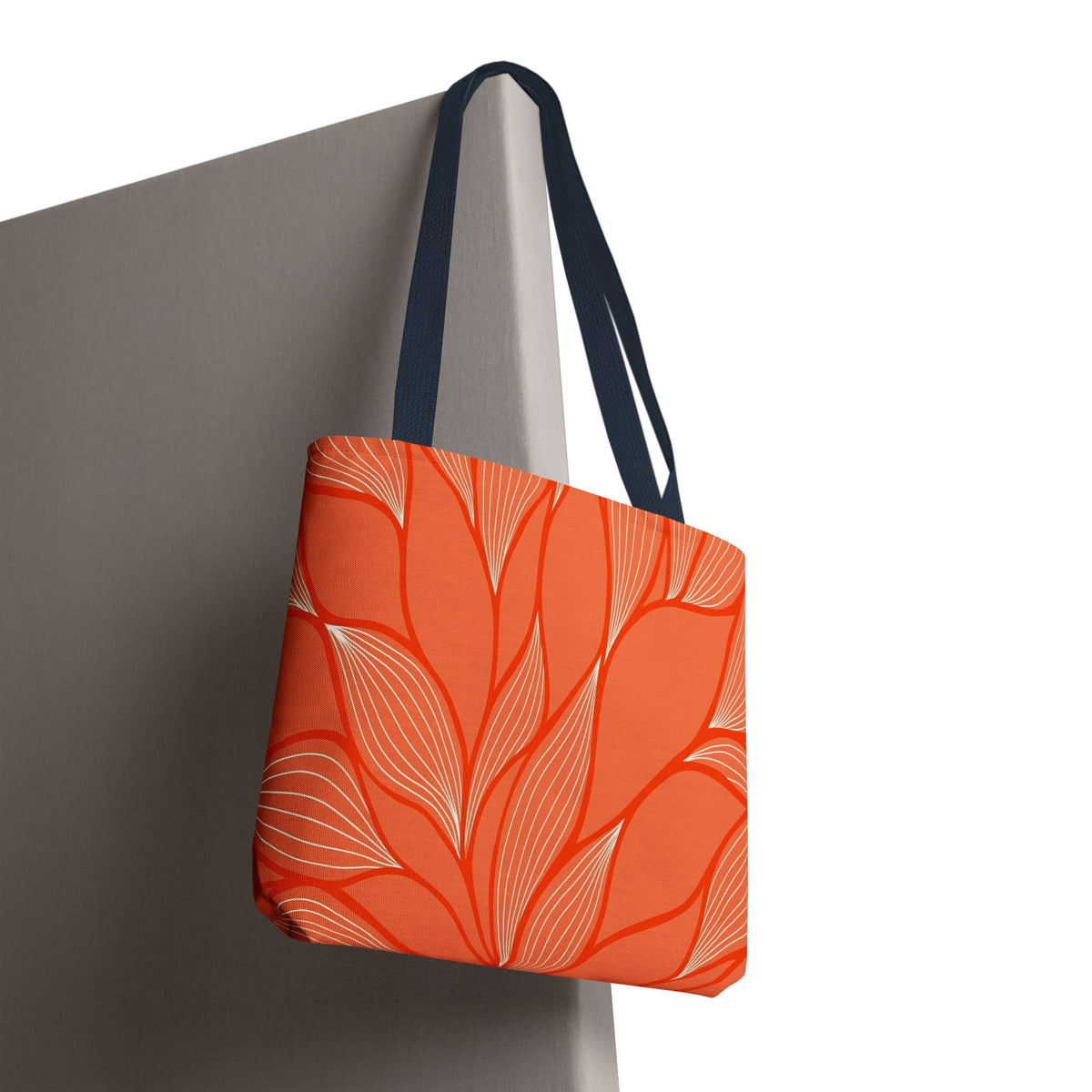 Vibrant Leafy Tote Bag, Stylish Grocery Bag, Eco-Friendly Shopping Tote, Floral Summer Tote, Gift for Plant Lovers