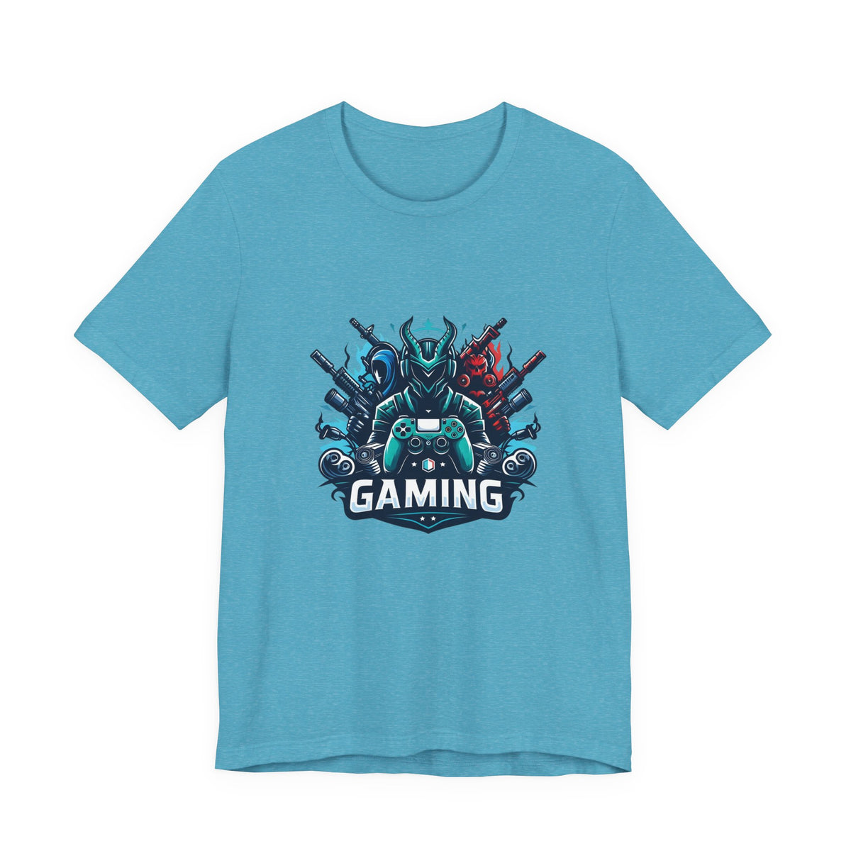 Gaming Controller Emblem Tee — Esports Gamer Graphic T-Shirt