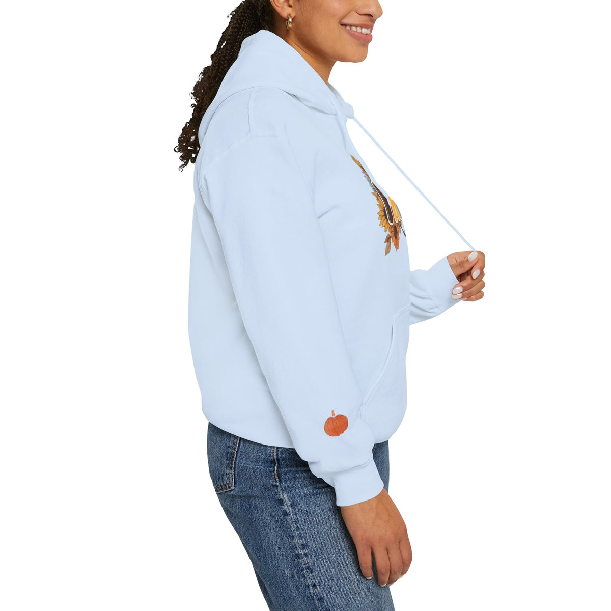 Cozy Fall Vibes Hoodie, Unisex Sweatshirt for Autumn, Pumpkin Design, Perfect for Thanksgiving, Gift for Friends, Seasonal Wear