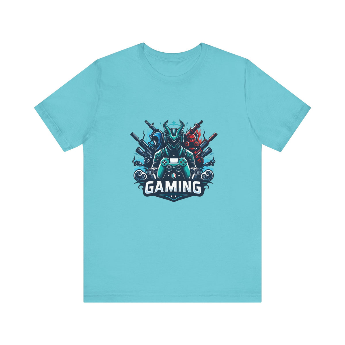 Gaming Controller Emblem Tee — Esports Gamer Graphic T-Shirt