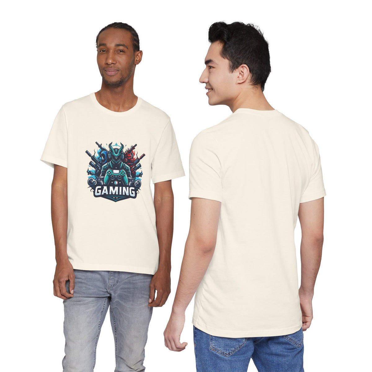 Gaming Controller Emblem Tee — Esports Gamer Graphic T-Shirt