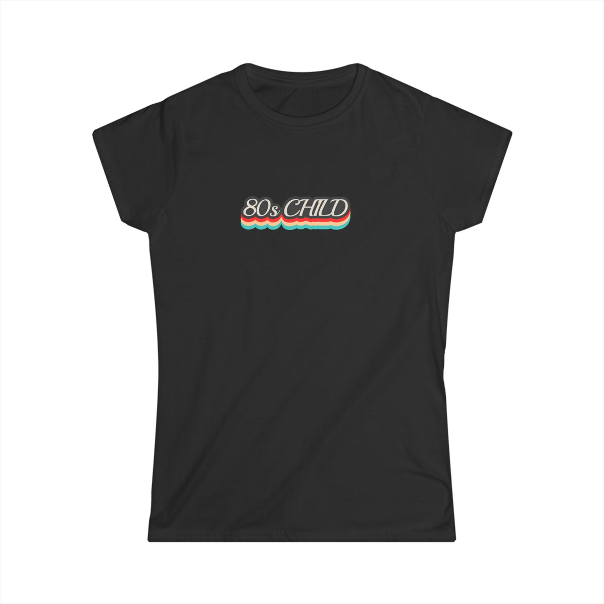 Women's Softstyle Tee - 80's chc