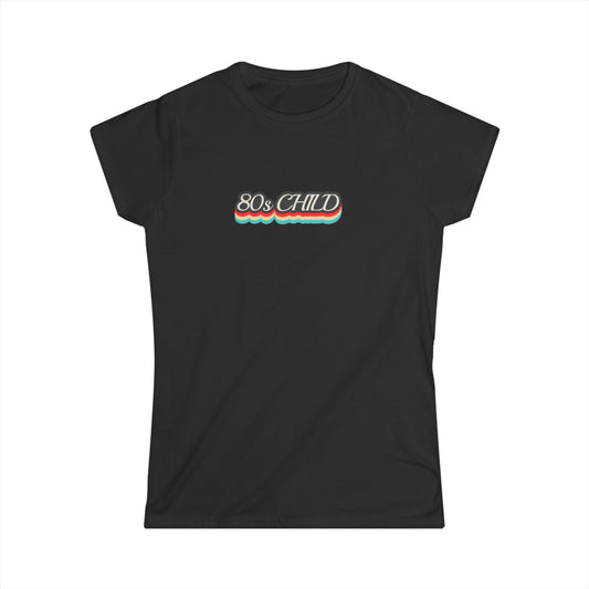 Women's Softstyle Tee - 80's chc