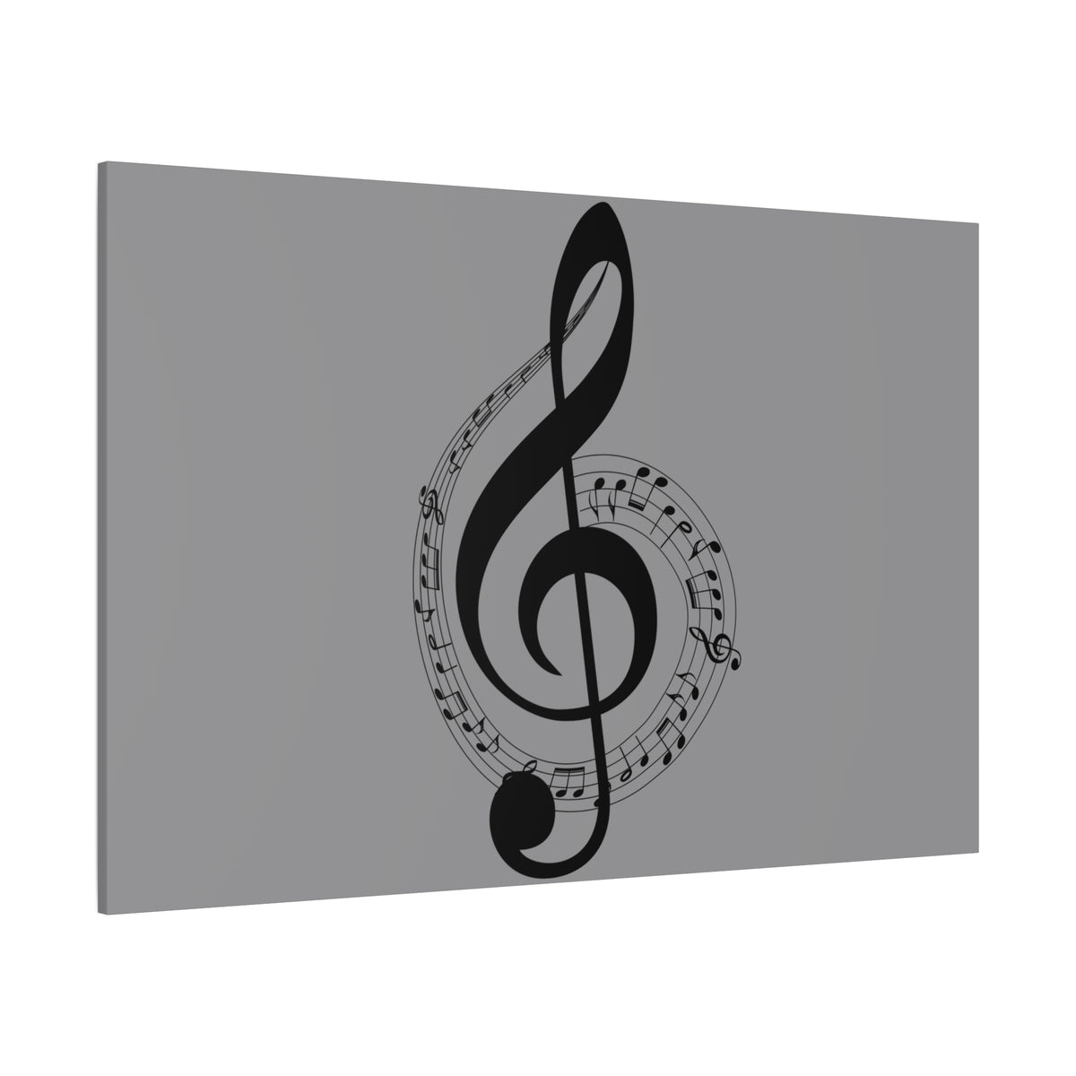Musical Notes Canvas Print, Wall Art for Musicians, Music Lovers, Home Decor, Gift for Music Teacher, Birthday, Housewarming