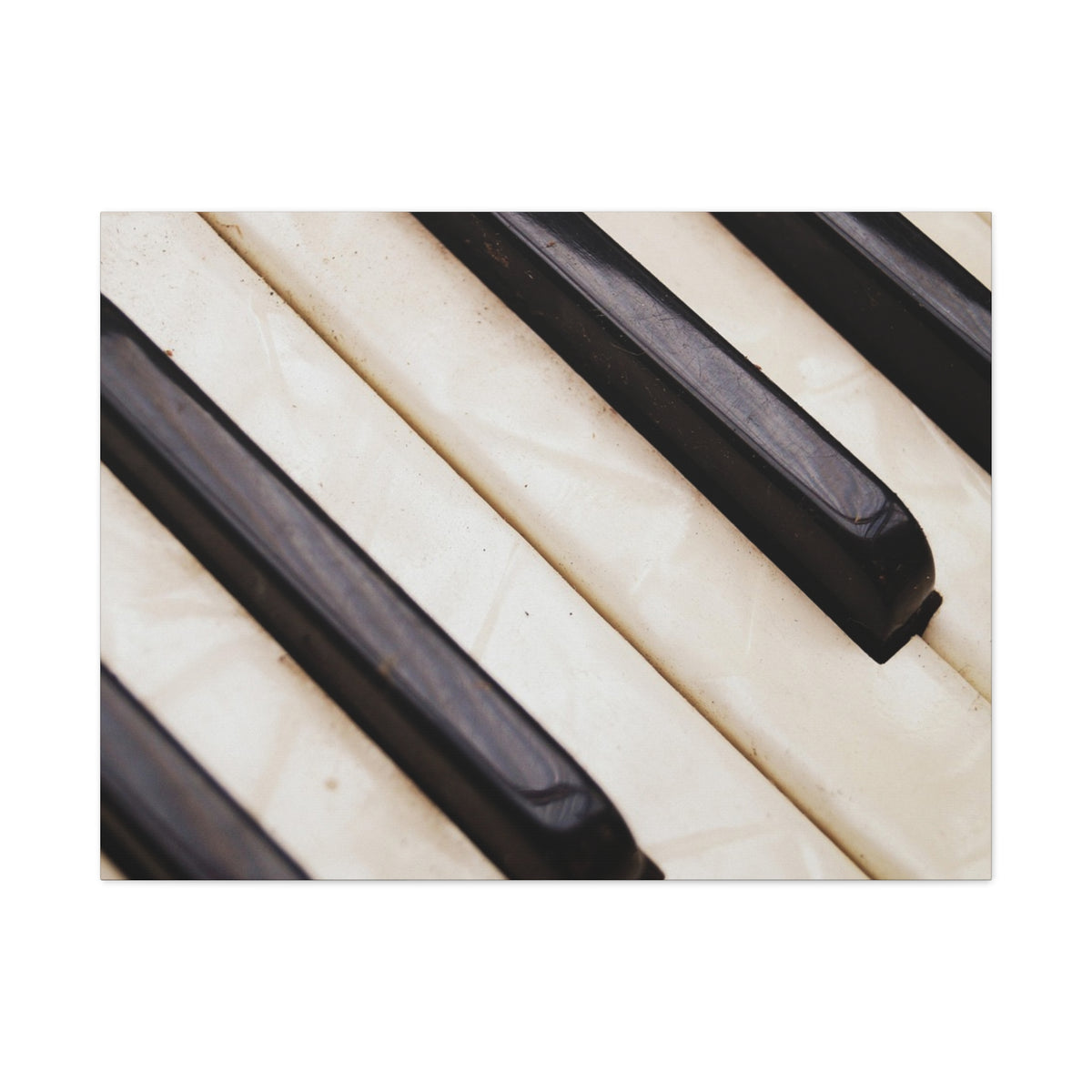 Piano Keys Canvas Wall Art, Music Decor for Home, Perfect Gift for Musicians or Music Lovers