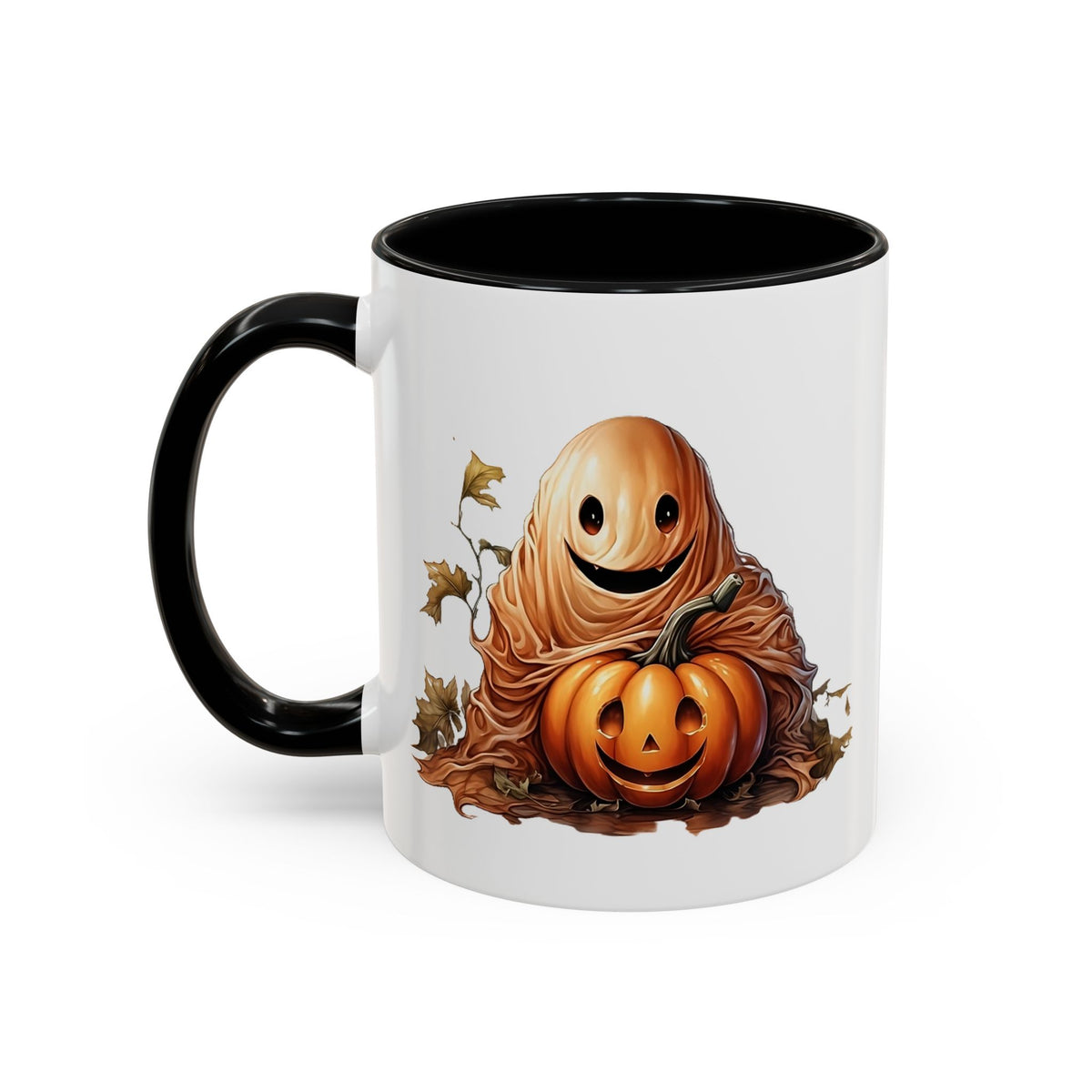 Whimsical Halloween Coffee Mug | Pumpkin-Inspired Drinkware, Cute Fall Decor, Gift for Pumpkin Lovers, Cozy Autumn Vibe