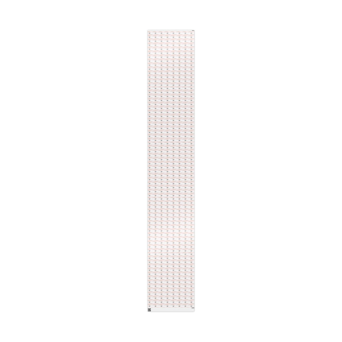 Floral Pink Thank you Wrapping Paper Roll