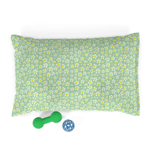 Floral Print Pet Bed, Comfortable Dog Bed, Cozy Cat Bed, Gift for Pet Lovers, Dog Couch, Decorative Pet Cushion