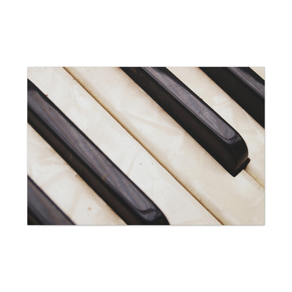 Piano Keys Canvas Wall Art, Music Decor for Home, Perfect Gift for Musicians or Music Lovers