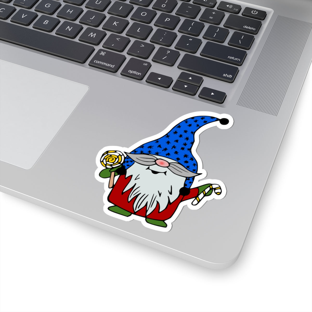 Whimsical Gnome Kiss-Cut Stickers, Cute Stickers for Scrapbooking, Laptop Decals, Holiday Gifts, Fun Party Favors