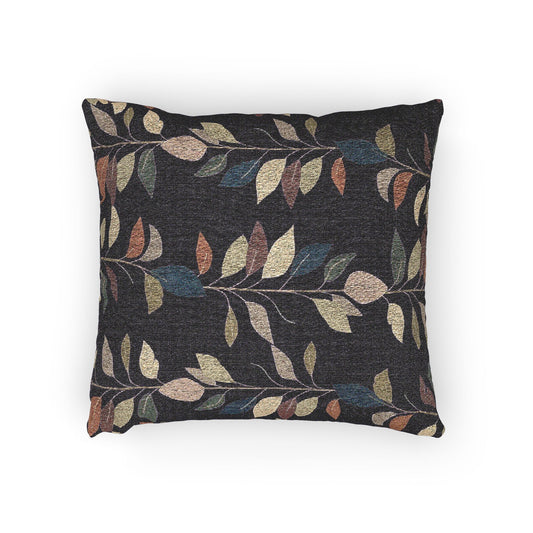 Nature-Inspired Woven Pillow, Cozy Autumn Decor, Boho Home Accent, Perfect Gift for Housewarming, Fall Celebration, Living Room