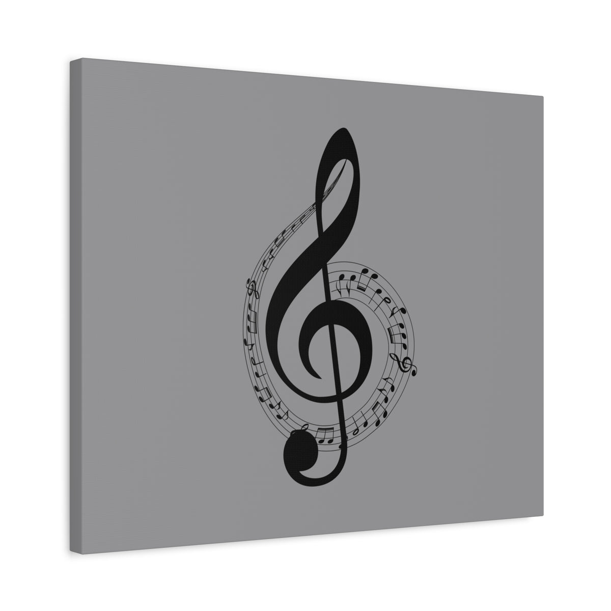 Musical Notes Canvas Print, Wall Art for Musicians, Music Lovers, Home Decor, Gift for Music Teacher, Birthday, Housewarming