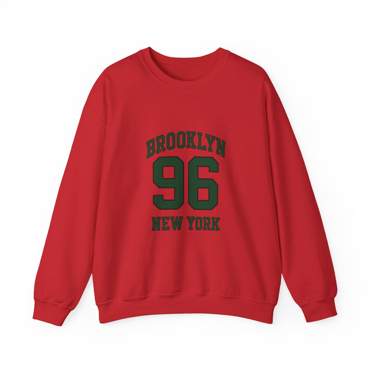 Crewneck Sweatshirt - Brooklyn 96 New York Vintage Athletic Pullover