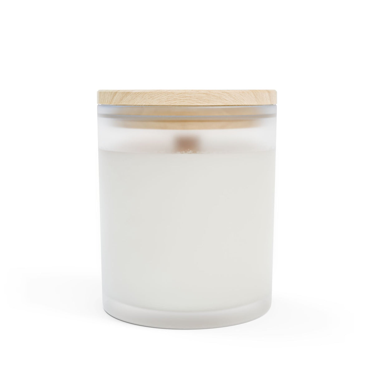 Hummingbird Duo Frosted Glass Candle — 11oz Decorative Scented Candle