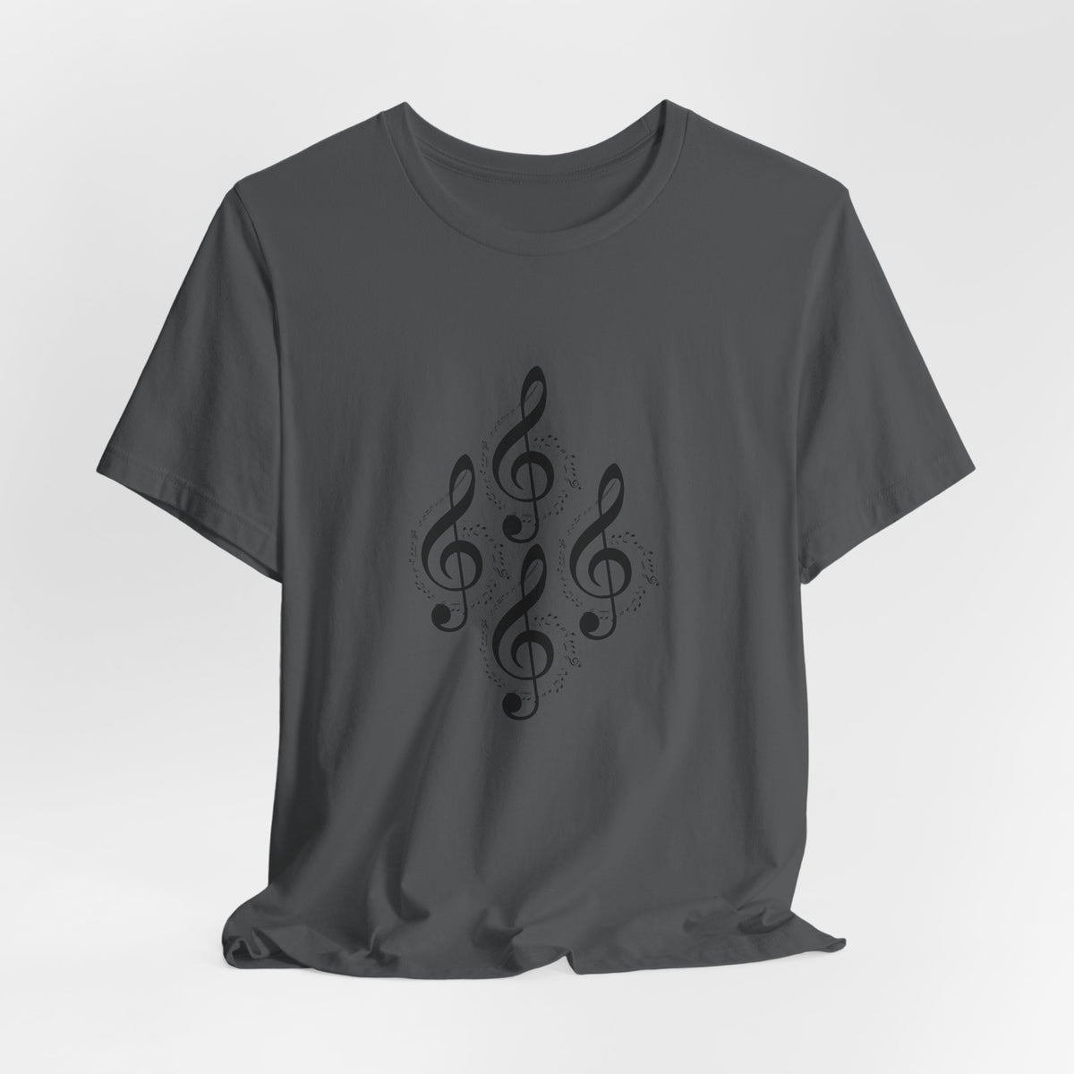 Musical Notes Tee - Perfect for Music Lovers, Casual Wear, Concerts, Festivals, Unique Gift Idea