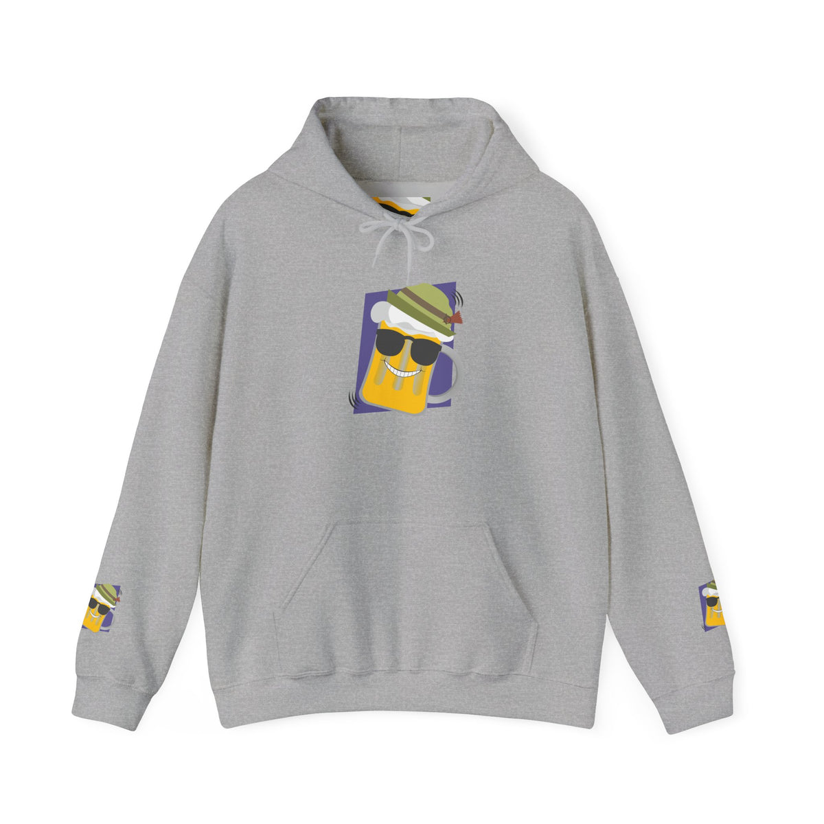 Cool Drink Vibes Hoodie, Unisex Sweatshirt, Perfect for Parties and Casual Wear, Great Gift for Beer Lovers, Fun & Cozy Outfit