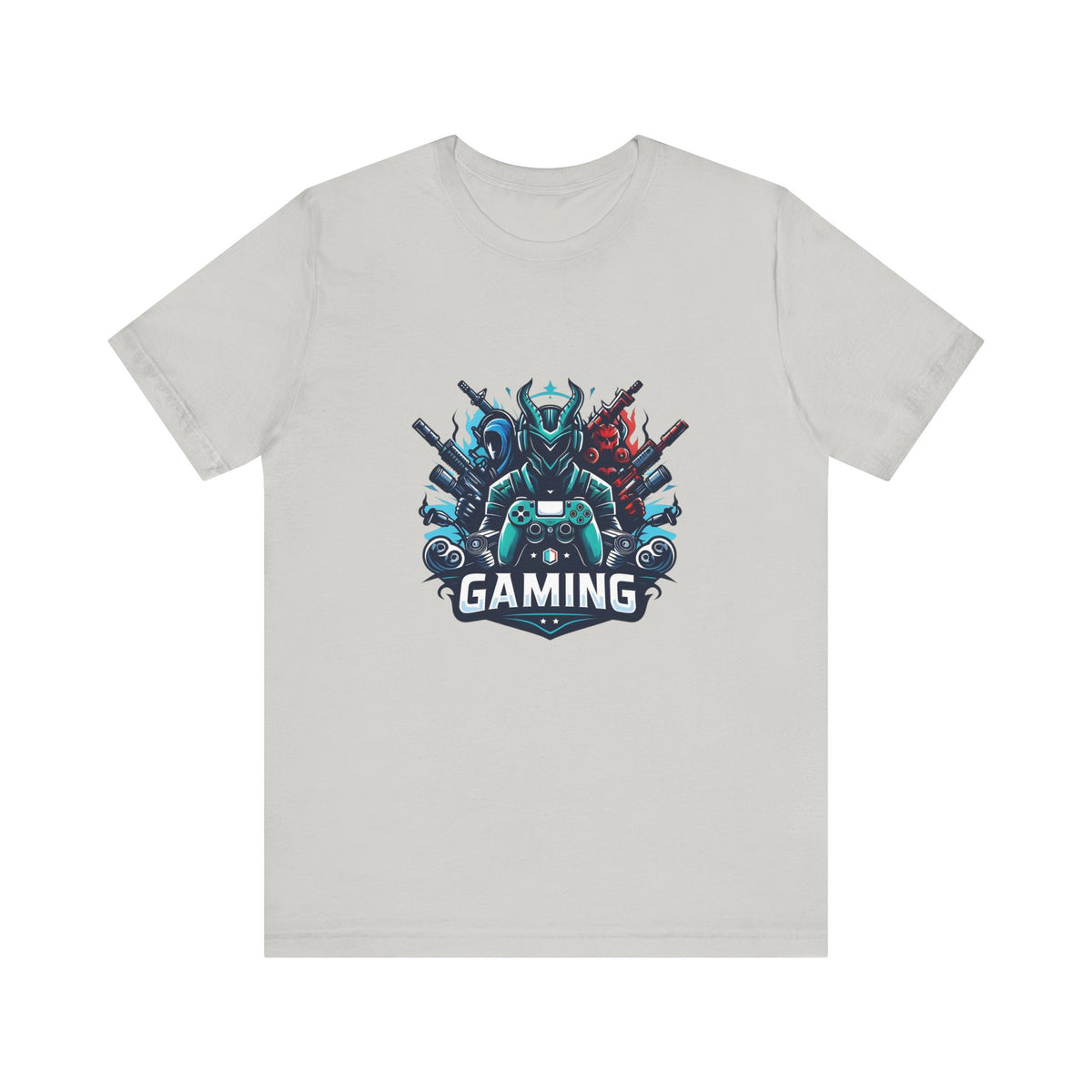 Gaming Controller Emblem Tee — Esports Gamer Graphic T-Shirt