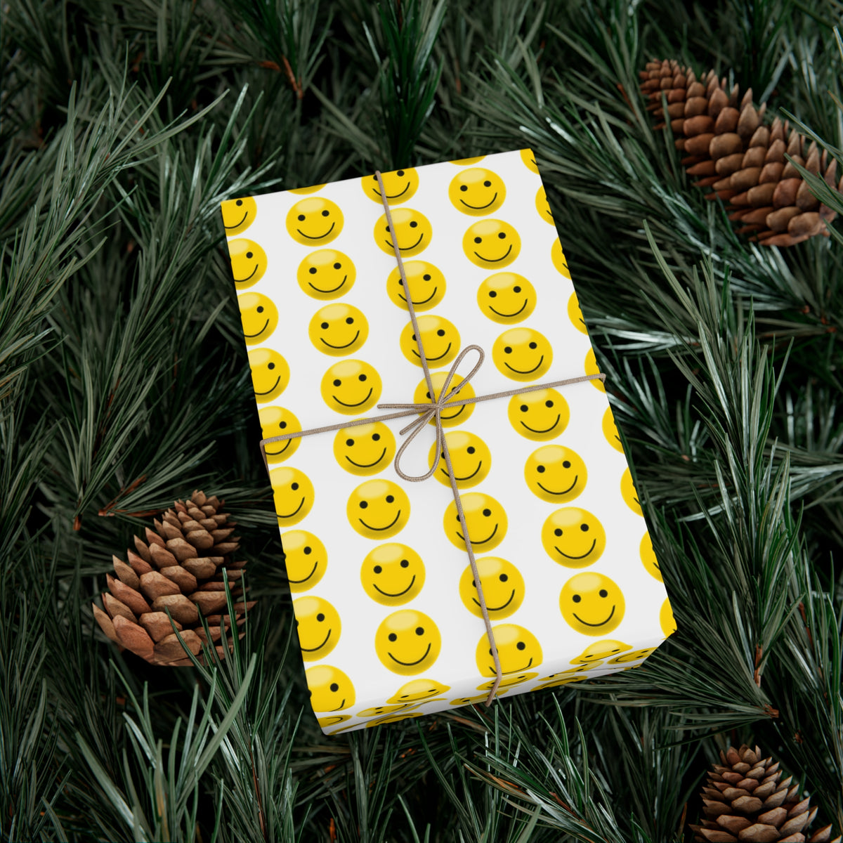 Smiley Face Gift Wrap Papers | Fun Wrapping Stationery for Birthdays, Holidays, Parties, Celebrations, and Gifts