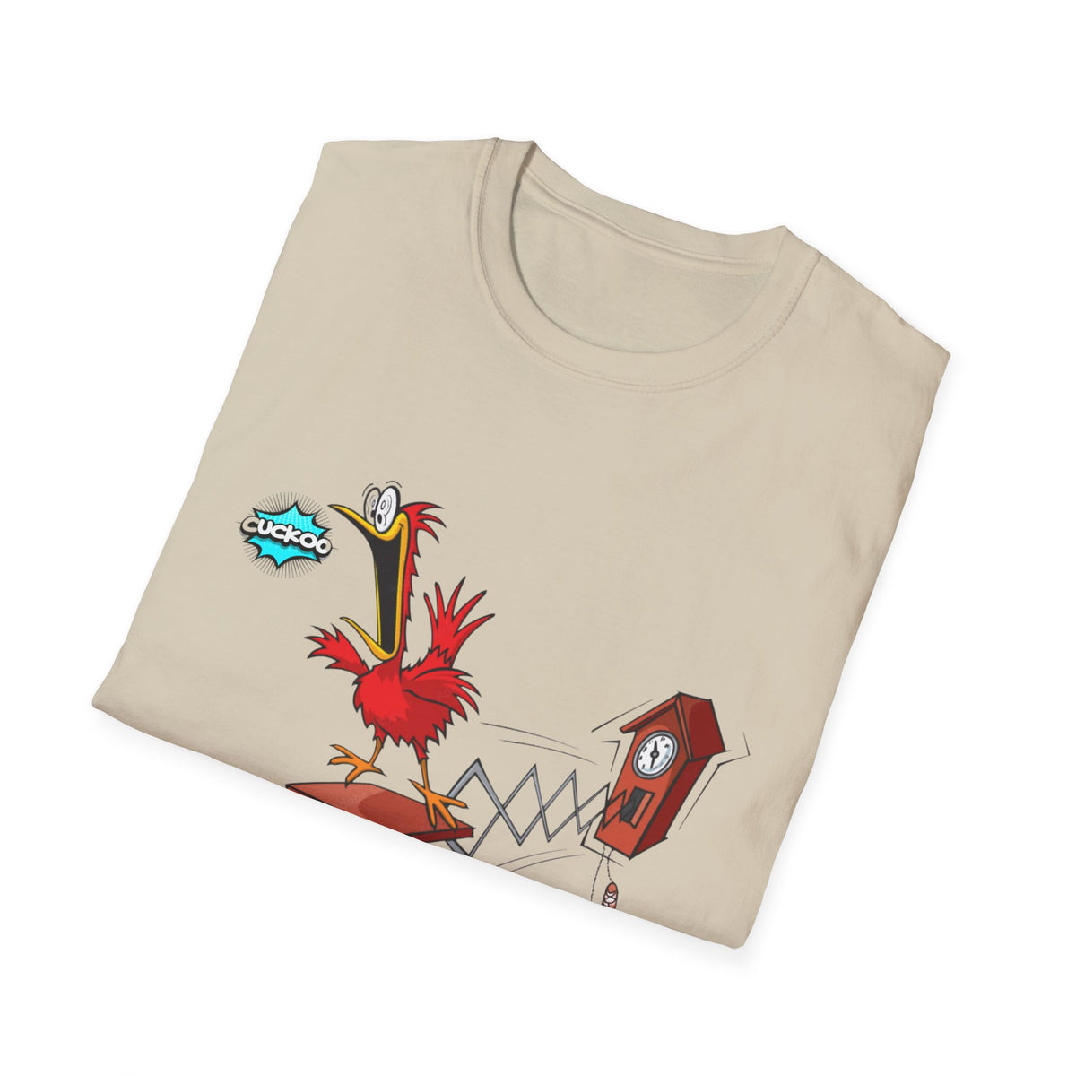 Whimsical Unisex Softstyle T-Shirt, Fun Graphic Tee
