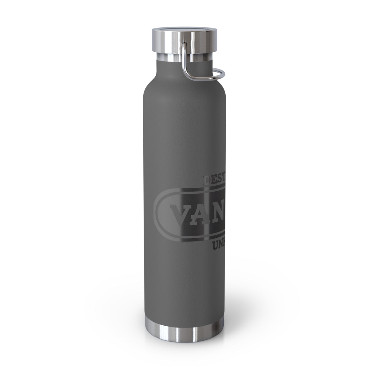 Travel-Inspired Copper Vacuum Insulated Bottle, Adventure, Outdoors, Hydration, Gift, Eco-Friendly