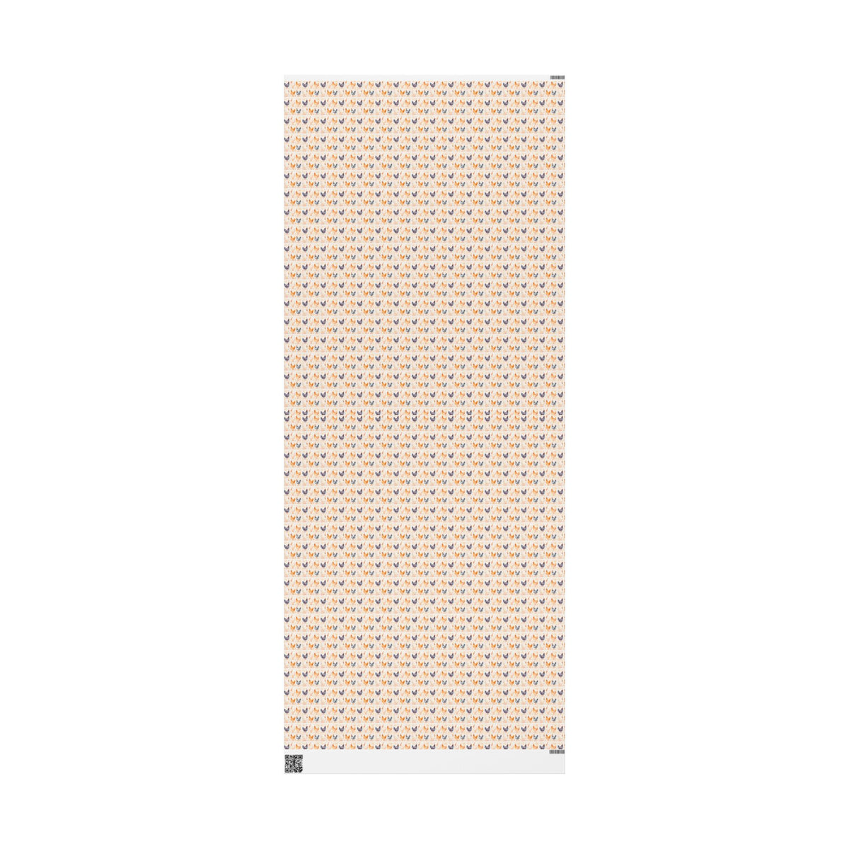 Chicken Watercolor Pattern Wrapping Paper Roll — Cute Pet Gift Wrap