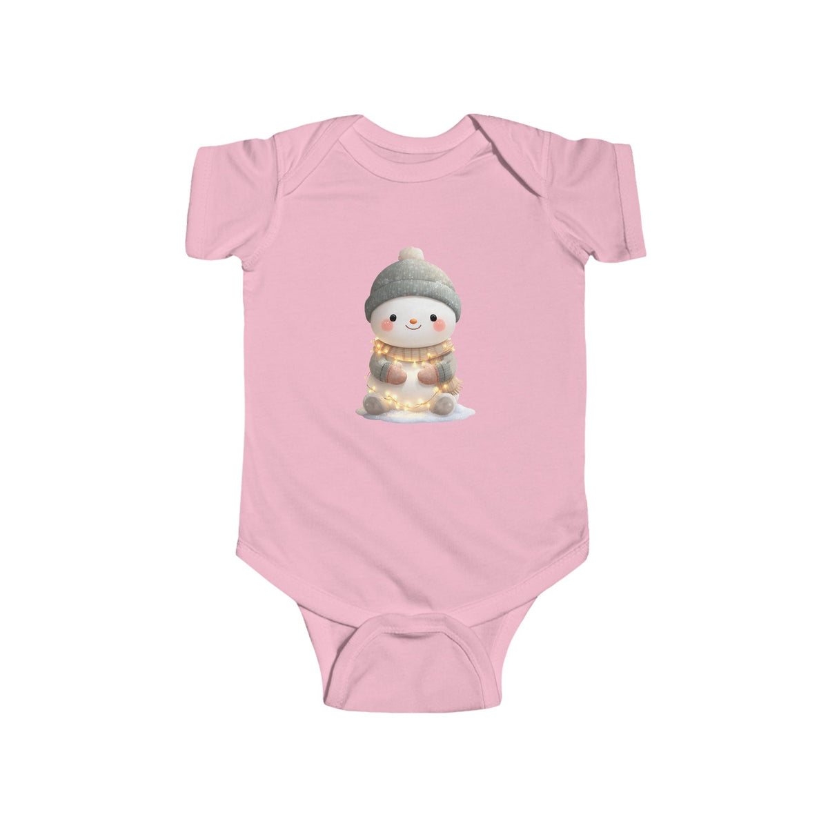 Adorable Winter Snowman Infant Bodysuit, Cute Baby Outfit, Holiday Gift, Seasonal Wear, Baby Shower Present