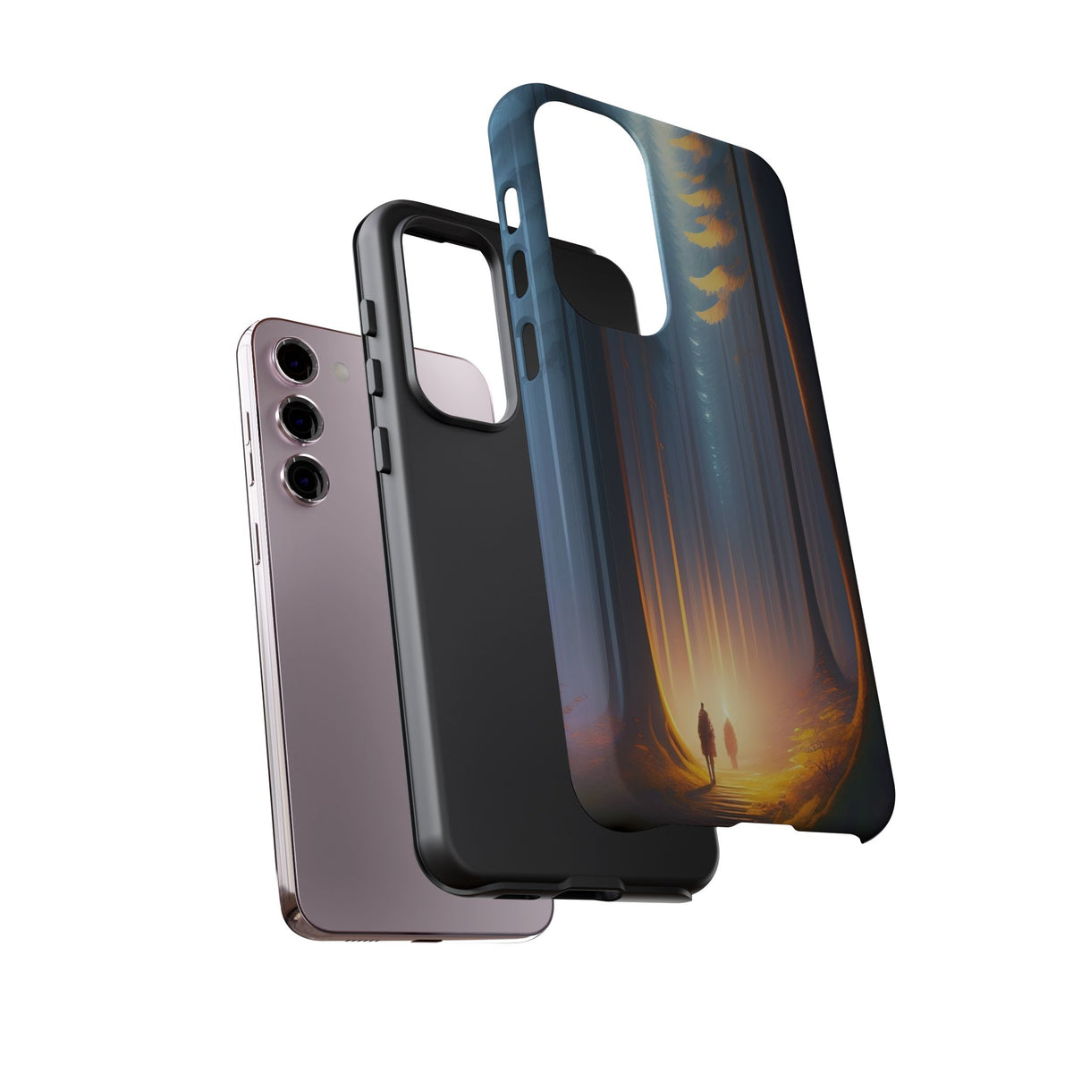 Phone Case — Mystical Forest Nightscape Protective Tough Case