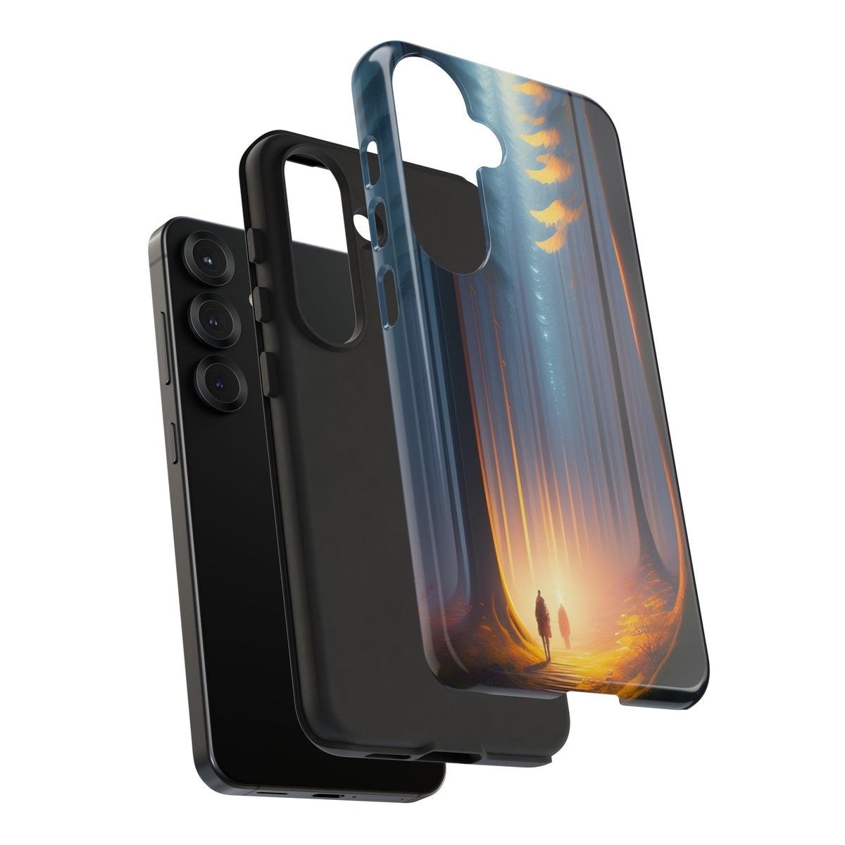 Phone Case — Mystical Forest Nightscape Protective Tough Case