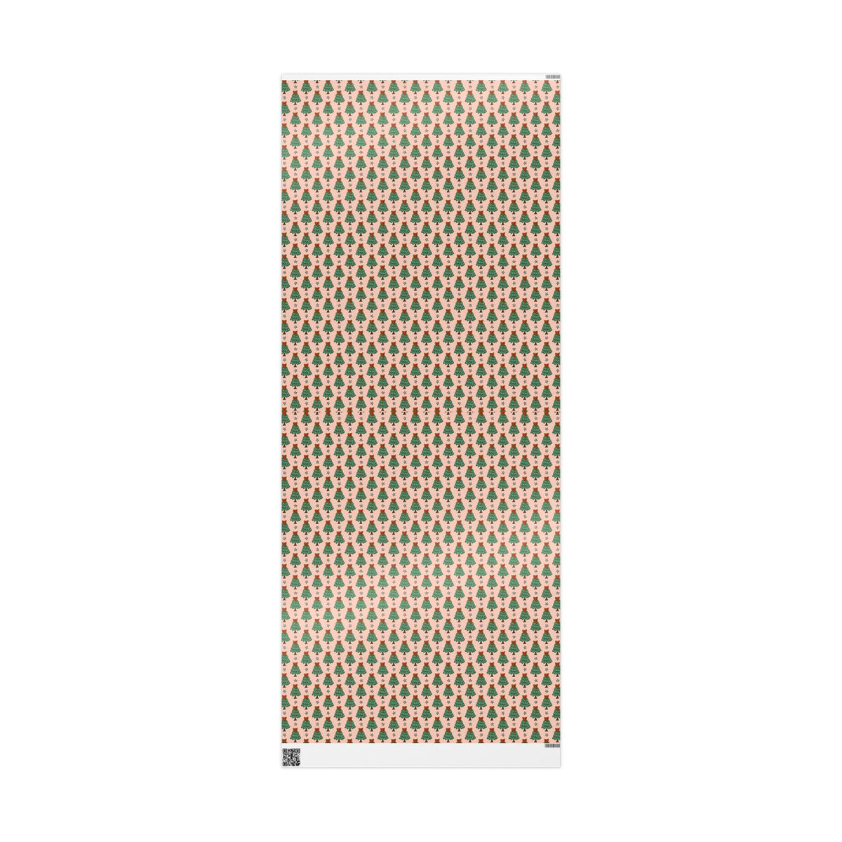 Christmas Tree Pattern Wrapping Paper Roll — Festive Gift Wrap for Holidays & Parties